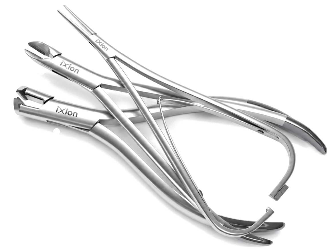 Ixion stainless steel orthodontic pliers
