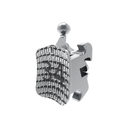 Bracket autoligaturant metalic Majesty Roth .022