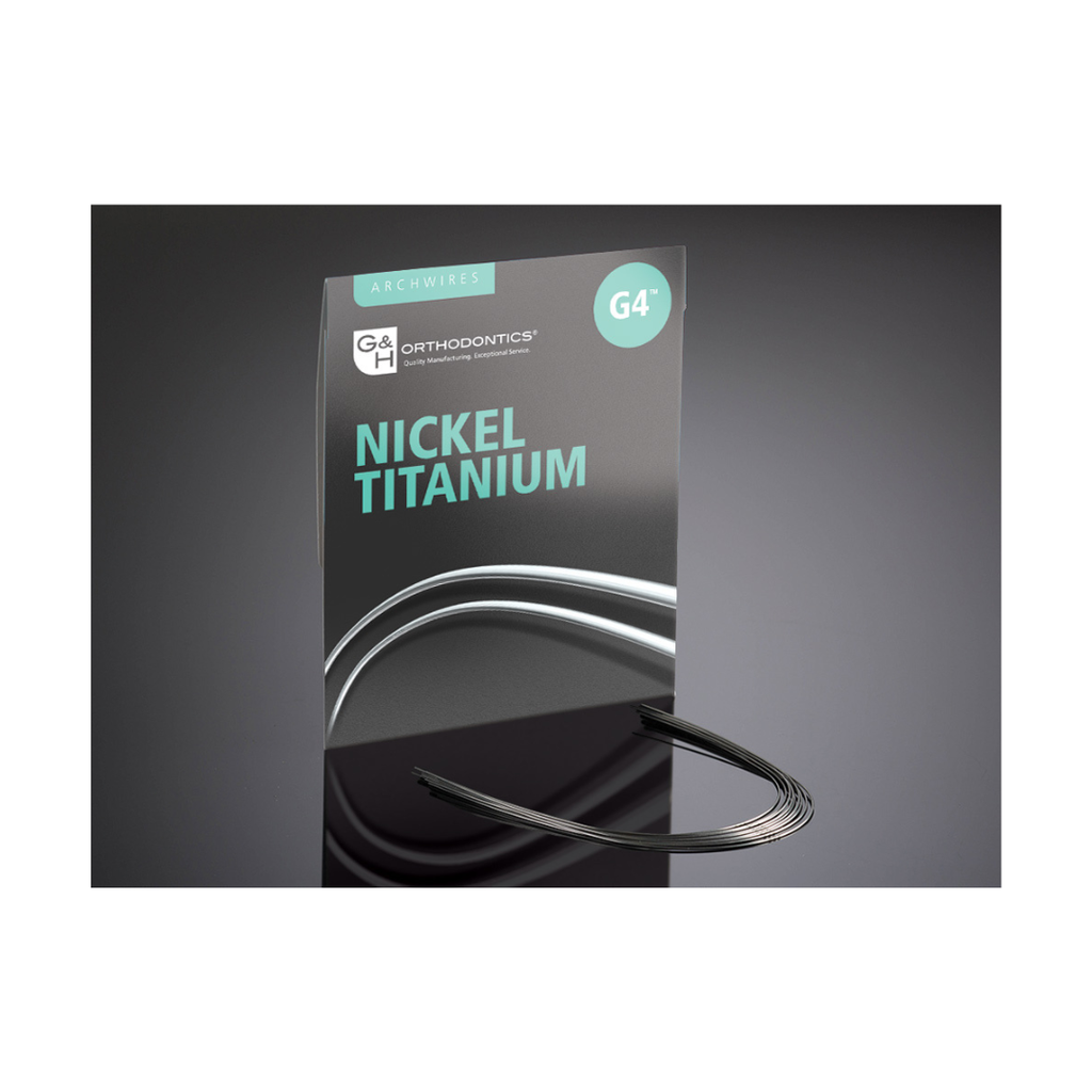G4 NiTi Ovoid rectangular 25buc.