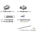 Corector de clasa CS5 - kit 5 pacienti