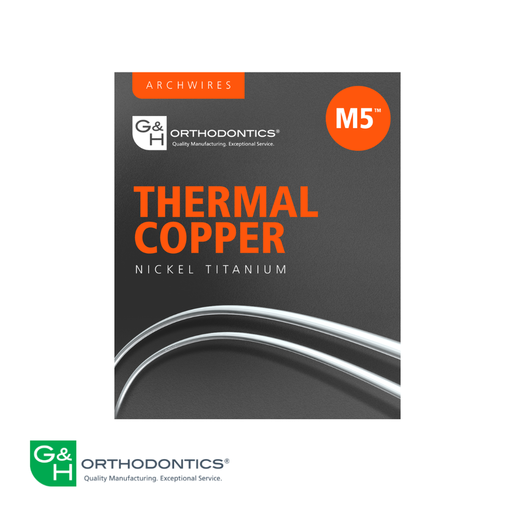 M5 CuNiTi Tapered Rectangular 25pk