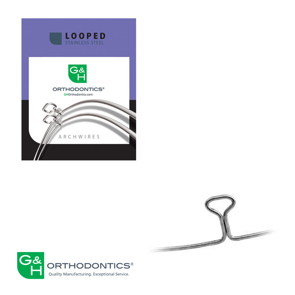 Stainless Steel with 2 Loops