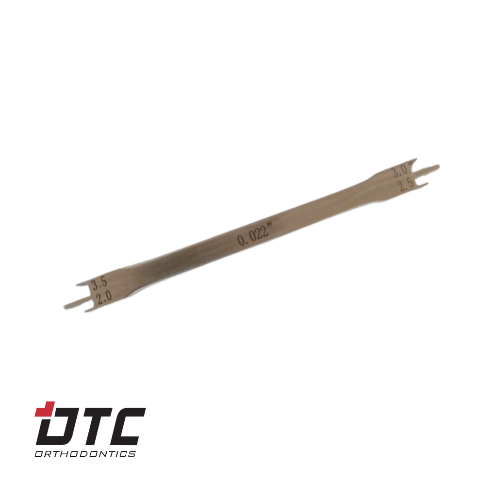 Габарит за височина на брекет DTC 2.0mm-3.5mm