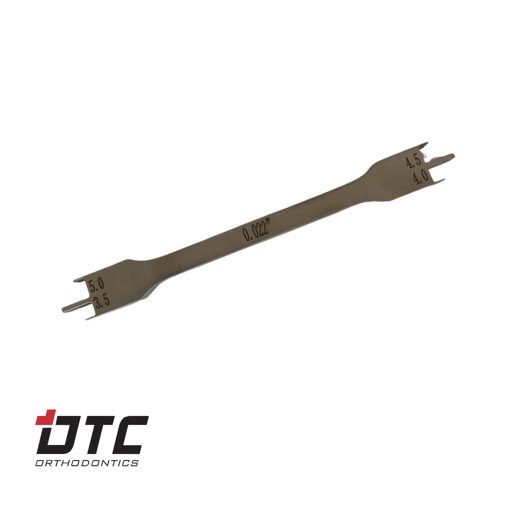 Jauge de hauteur de bracket DTC 3,5mm-5,0mm