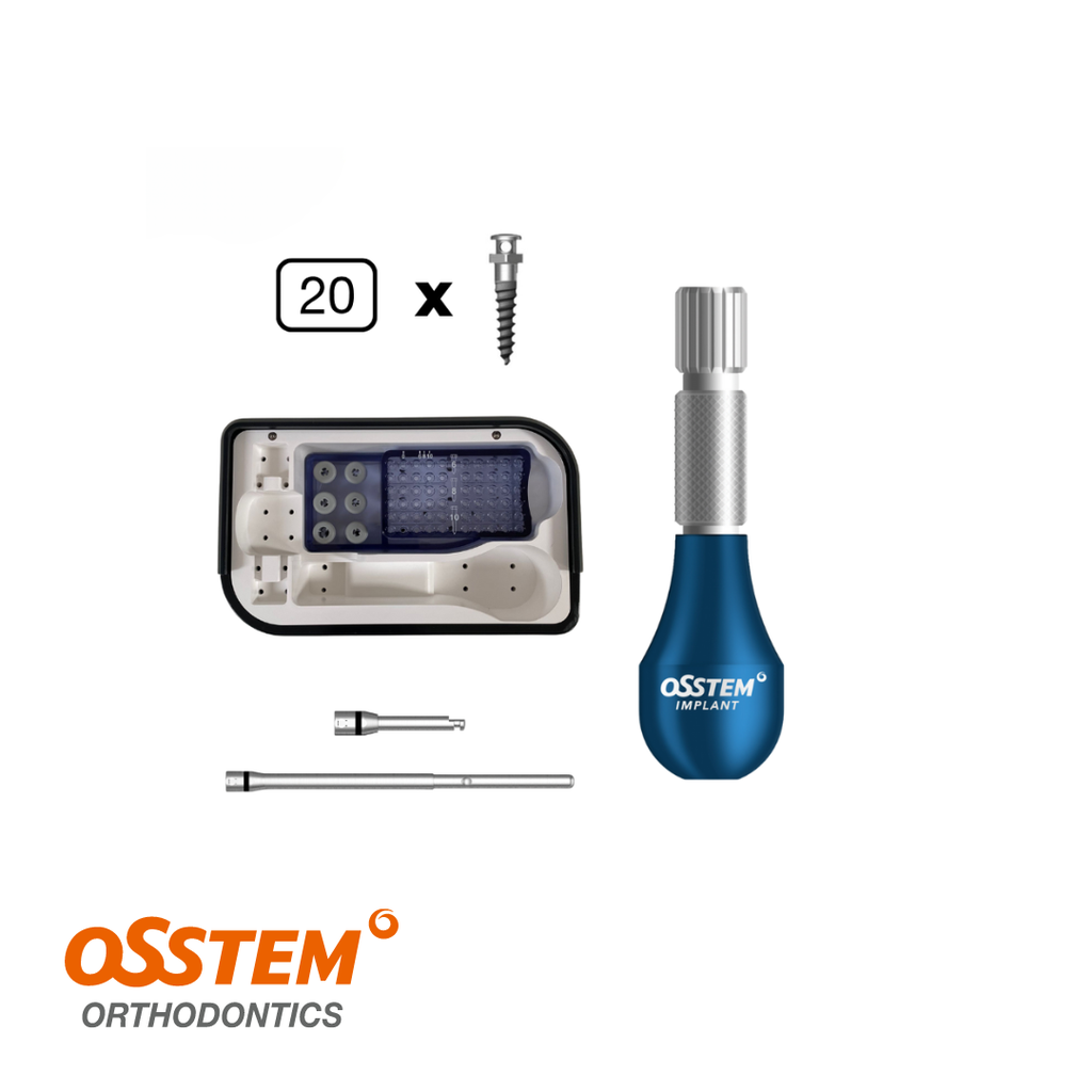 20x OrthAnchor Mini Screws Button Head + Tools