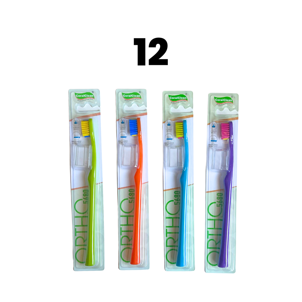 Orthodontic Toothbrush 12pk