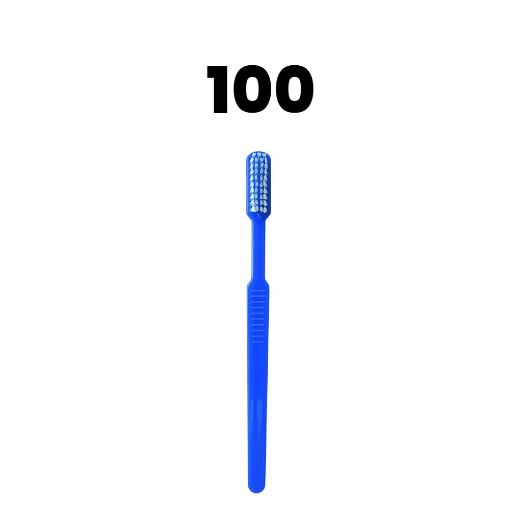 Spazzolino ortodontico con dentifricio incorporato 100pz