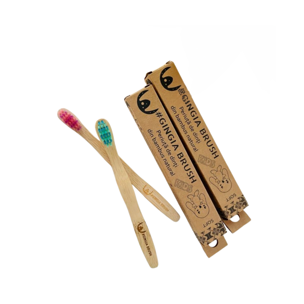 Periuta bambus copii medium 3-6 ani