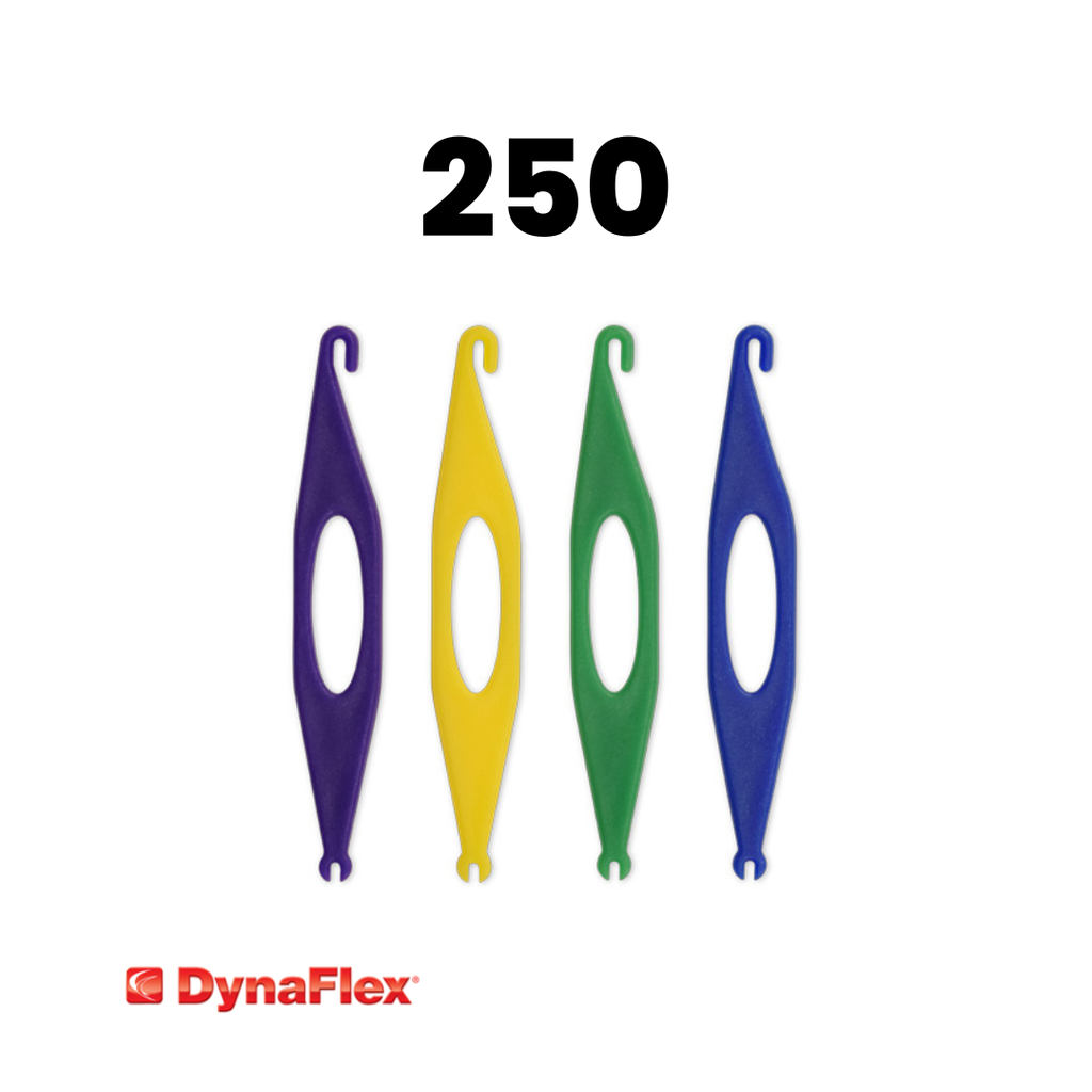 Elastic Attachers - Multicolored - Pack of 250 