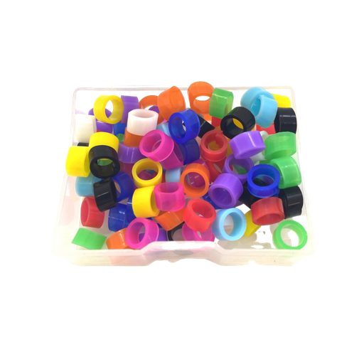 [UPCDI] Silicon Color Code Rings Large